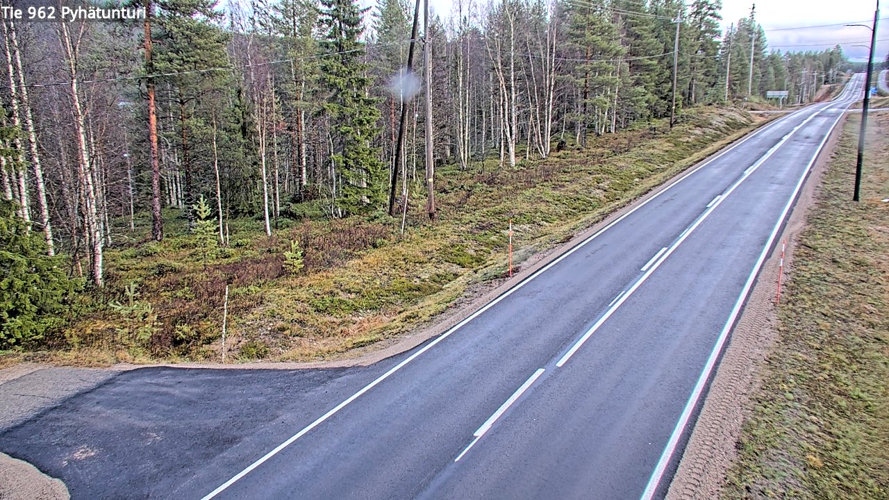 Kelikamerat Kuva Tie 962 Pelkosenniemi Pyhätunturi, Pelkosenniemi, Lappi