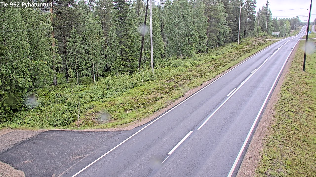 Kelikamerat Kuva Tie 962 Pelkosenniemi Pyhätunturi, Pelkosenniemi, Lappi