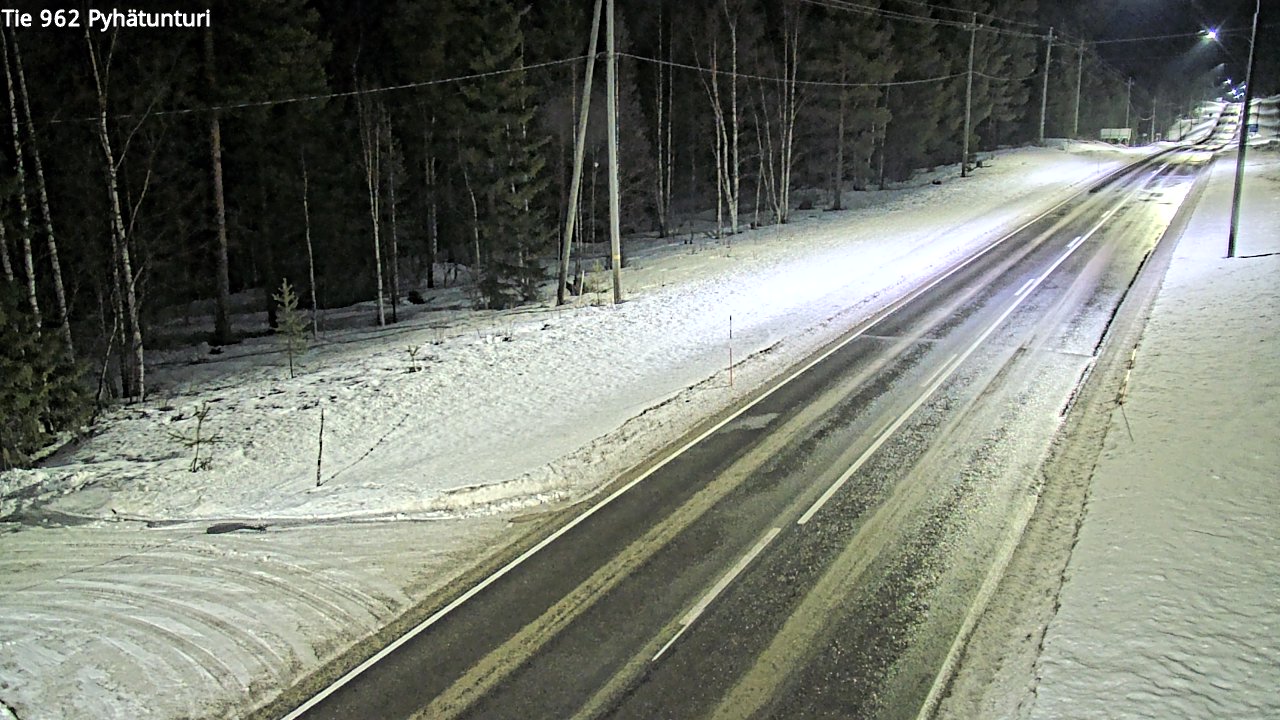 Kelikamerat Kuva Tie 962 Pelkosenniemi Pyhätunturi, Pelkosenniemi, Lappi