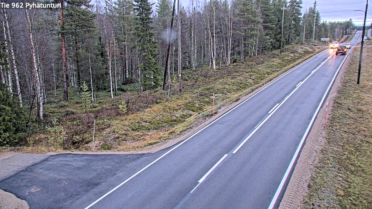 Kelikamerat Kuva Tie 962 Pelkosenniemi Pyhätunturi, Pelkosenniemi, Lappi