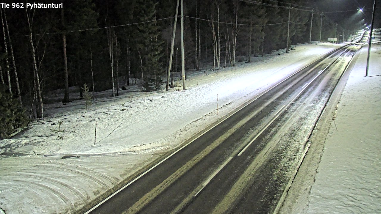 Kelikamerat Kuva Tie 962 Pelkosenniemi Pyhätunturi, Pelkosenniemi, Lappi