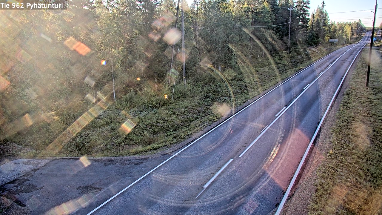 Kelikamerat Kuva Tie 962 Pelkosenniemi Pyhätunturi, Pelkosenniemi, Lappi