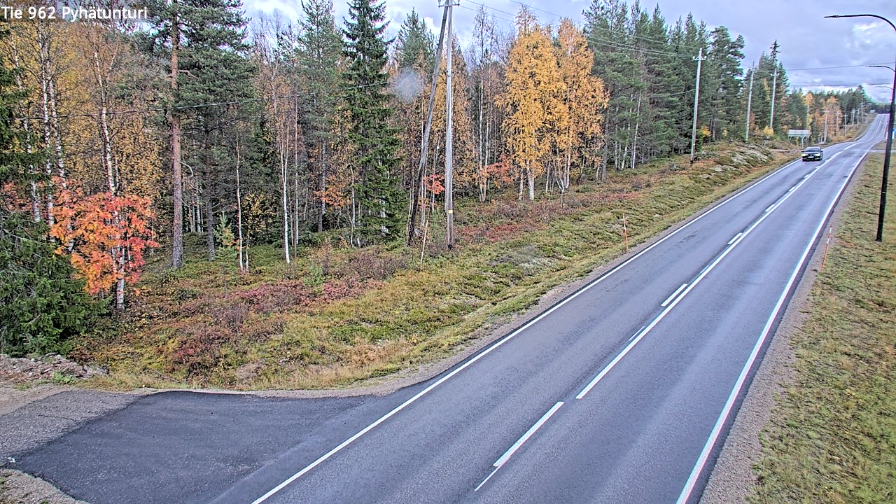 Kelikamerat Kuva Tie 962 Pelkosenniemi Pyhätunturi, Pelkosenniemi, Lappi