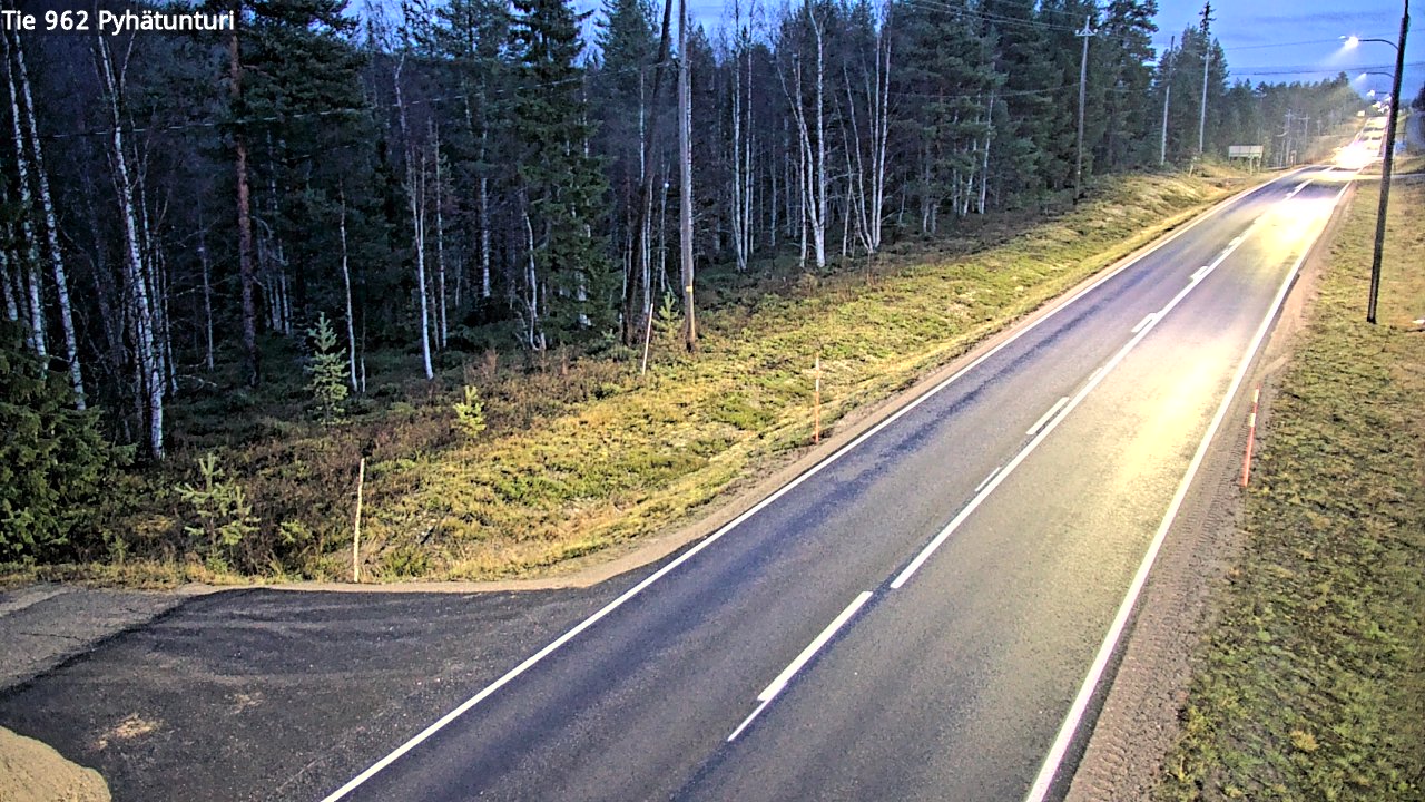 Kelikamerat Kuva Tie 962 Pelkosenniemi Pyhätunturi, Pelkosenniemi, Lappi