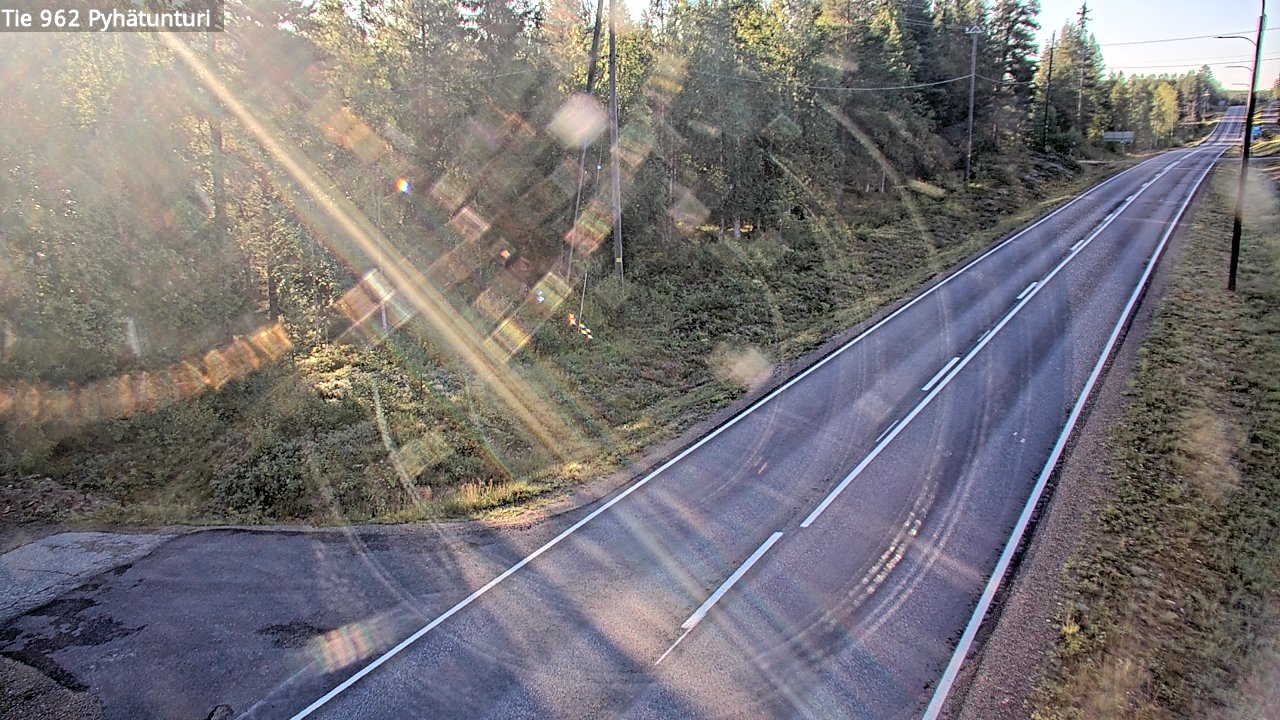 Kelikamerat Kuva Tie 962 Pelkosenniemi Pyhätunturi, Pelkosenniemi, Lappi