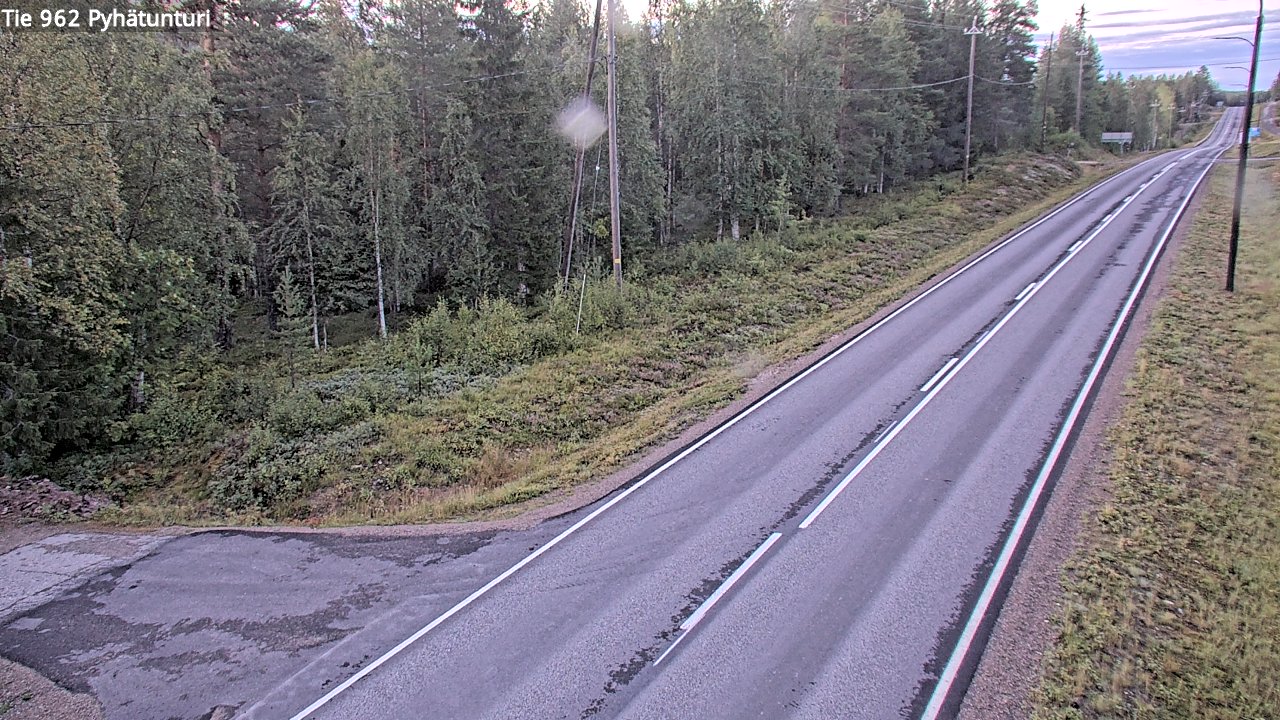 Kelikamerat Kuva Tie 962 Pelkosenniemi Pyhätunturi, Pelkosenniemi, Lappi