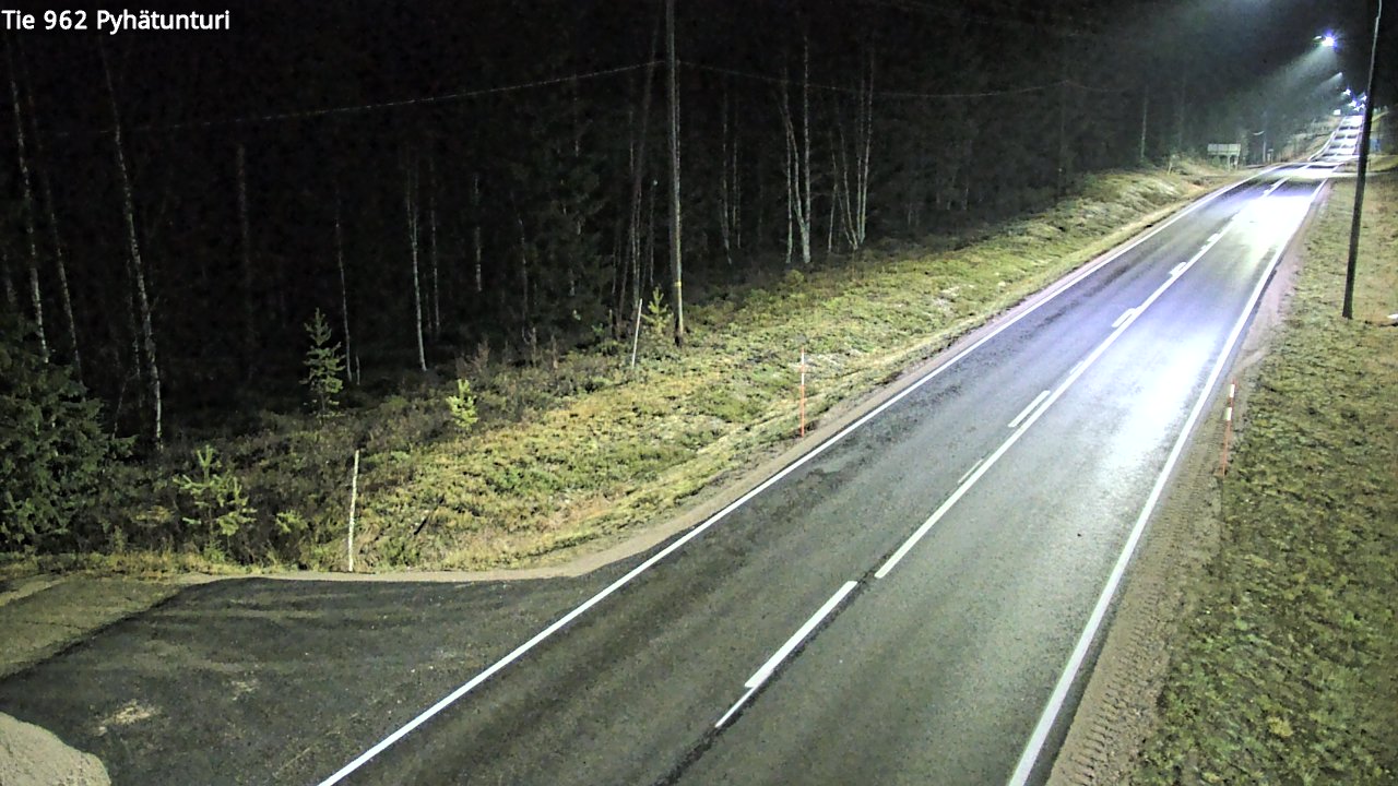 Kelikamerat Kuva Tie 962 Pelkosenniemi Pyhätunturi, Pelkosenniemi, Lappi