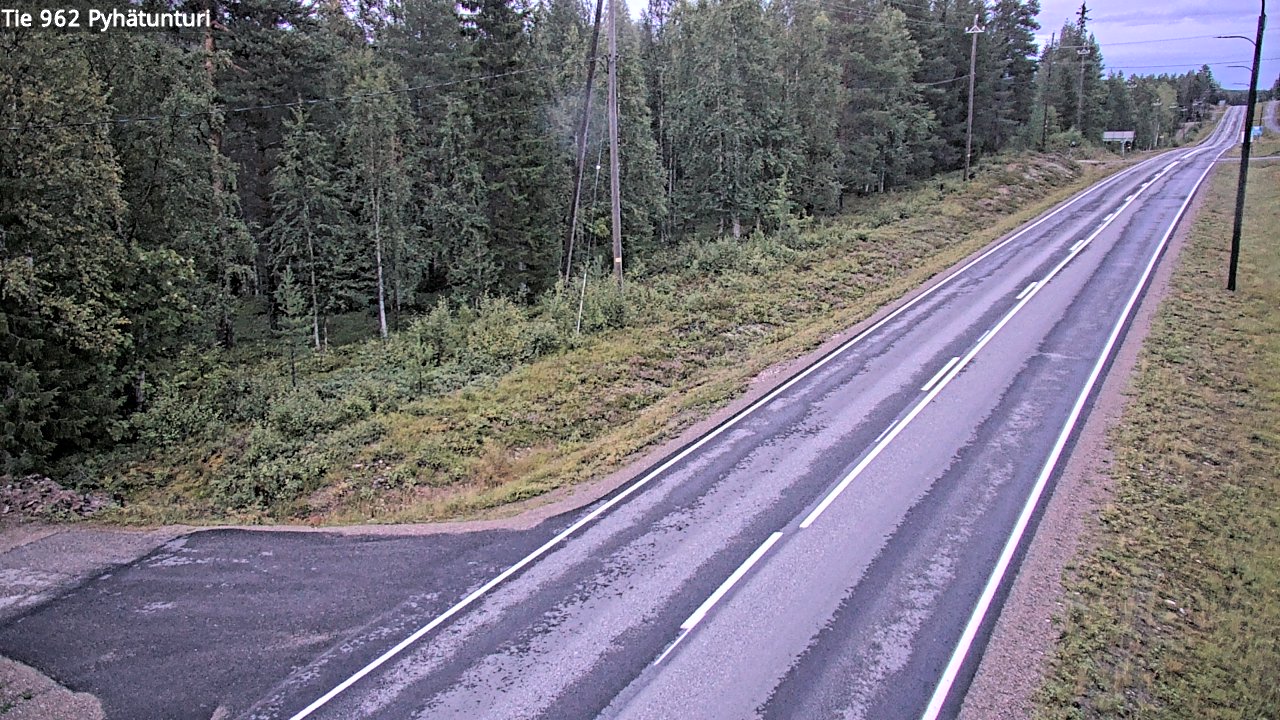 Kelikamerat Kuva Tie 962 Pelkosenniemi Pyhätunturi, Pelkosenniemi, Lappi
