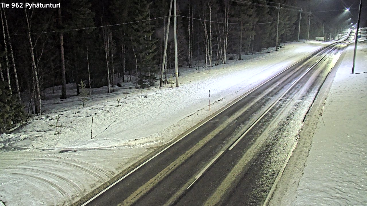 Kelikamerat Kuva Tie 962 Pelkosenniemi Pyhätunturi, Pelkosenniemi, Lappi