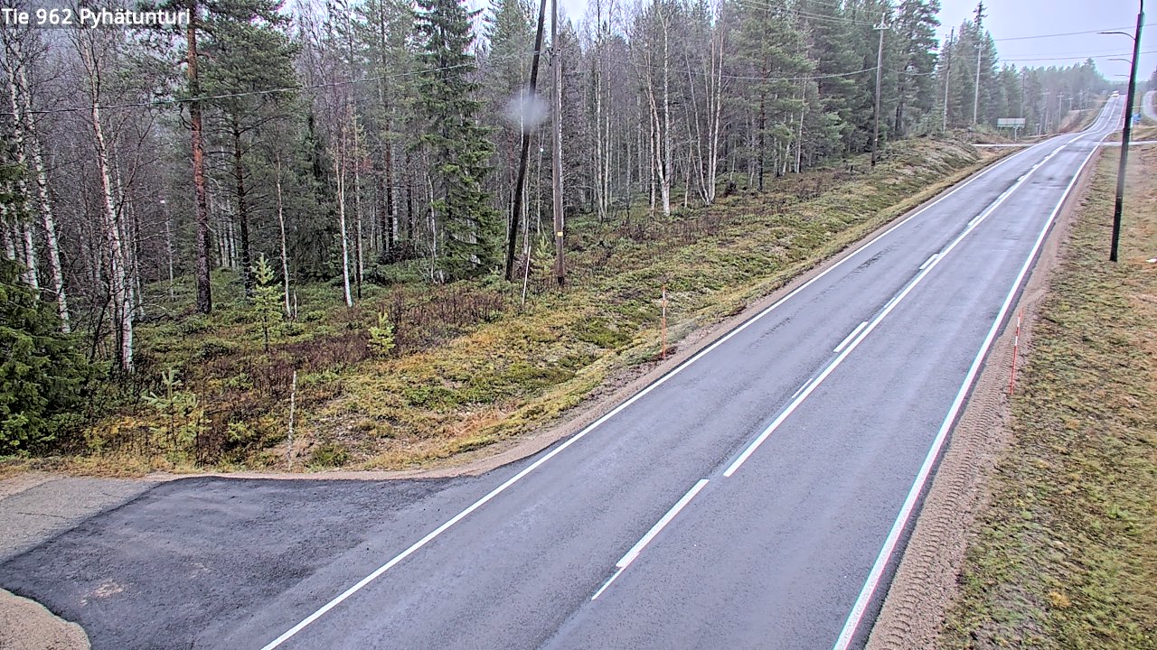 Kelikamerat Kuva Tie 962 Pelkosenniemi Pyhätunturi, Pelkosenniemi, Lappi