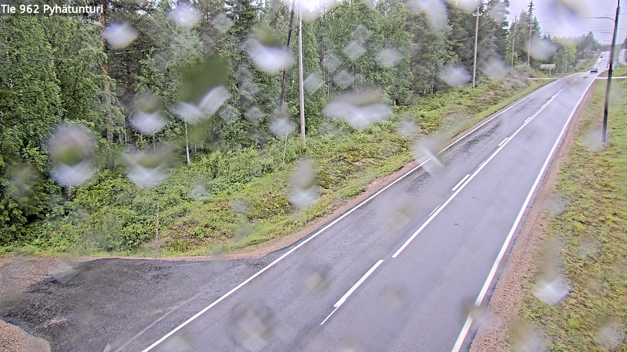 Weather Camera Image Road 962 Pelkosenniemi Pyhätunturi, Pelkosenniemi, Lappi