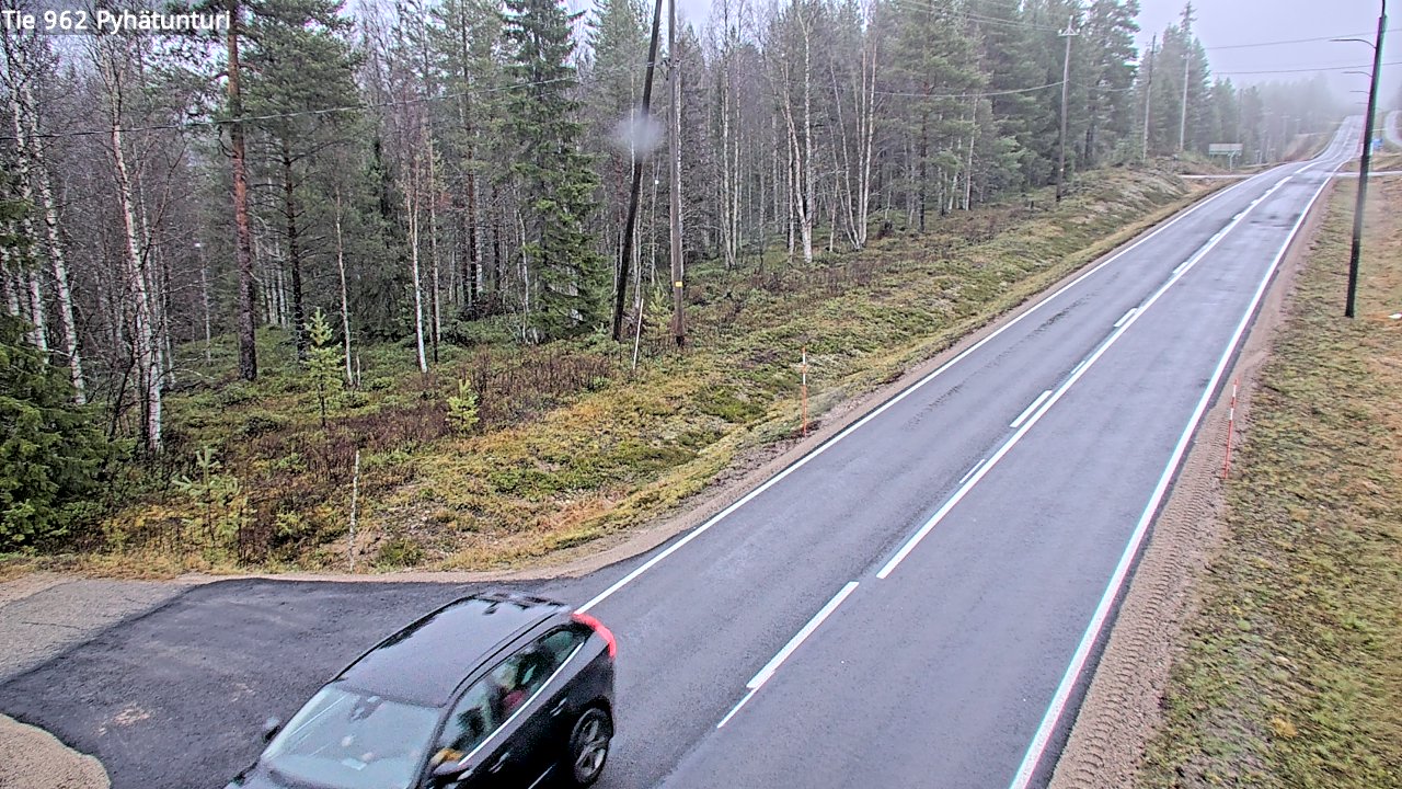 Kelikamerat Kuva Tie 962 Pelkosenniemi Pyhätunturi, Pelkosenniemi, Lappi