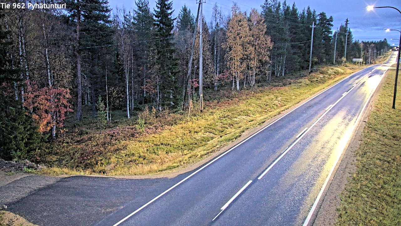 Kelikamerat Kuva Tie 962 Pelkosenniemi Pyhätunturi, Pelkosenniemi, Lappi