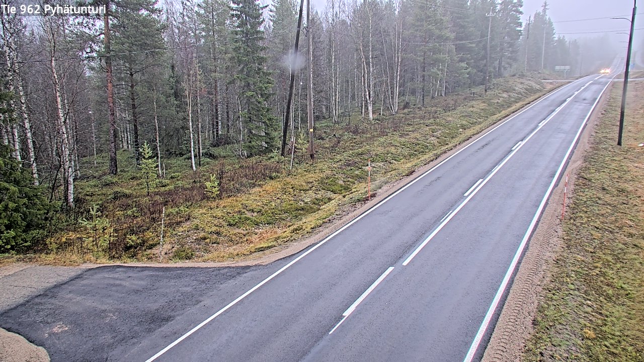 Kelikamerat Kuva Tie 962 Pelkosenniemi Pyhätunturi, Pelkosenniemi, Lappi