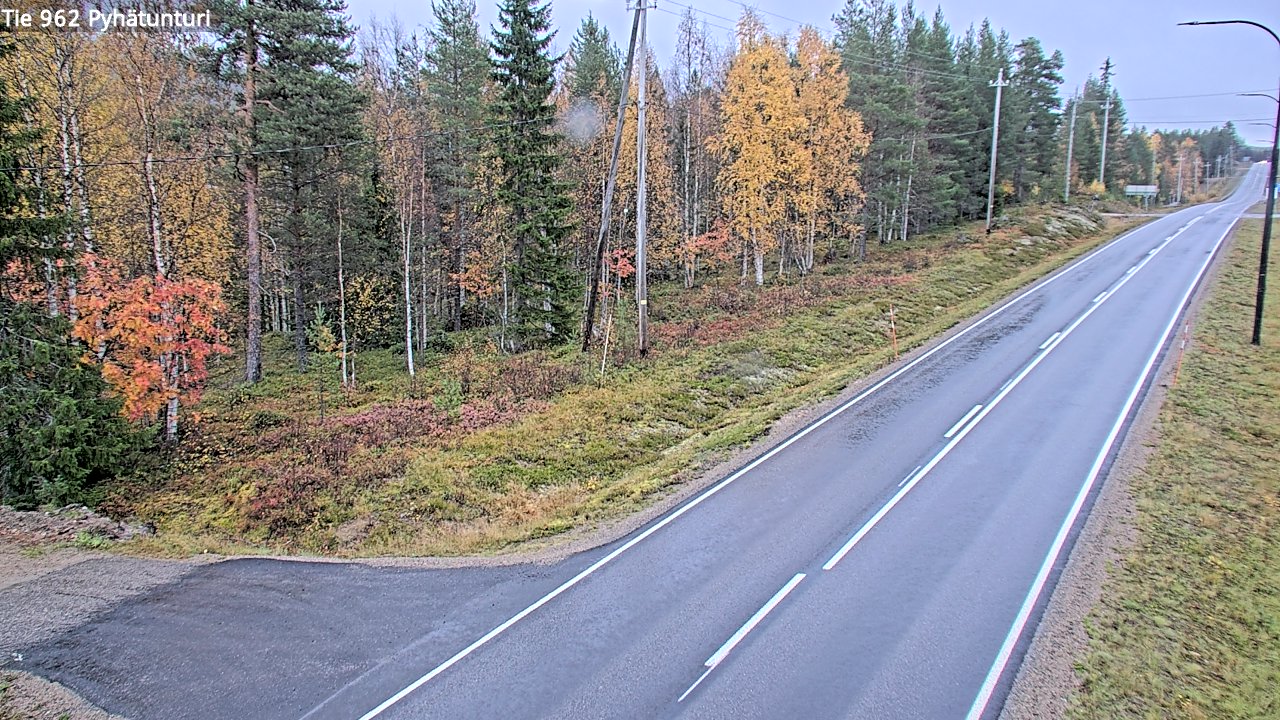 Kelikamerat Kuva Tie 962 Pelkosenniemi Pyhätunturi, Pelkosenniemi, Lappi
