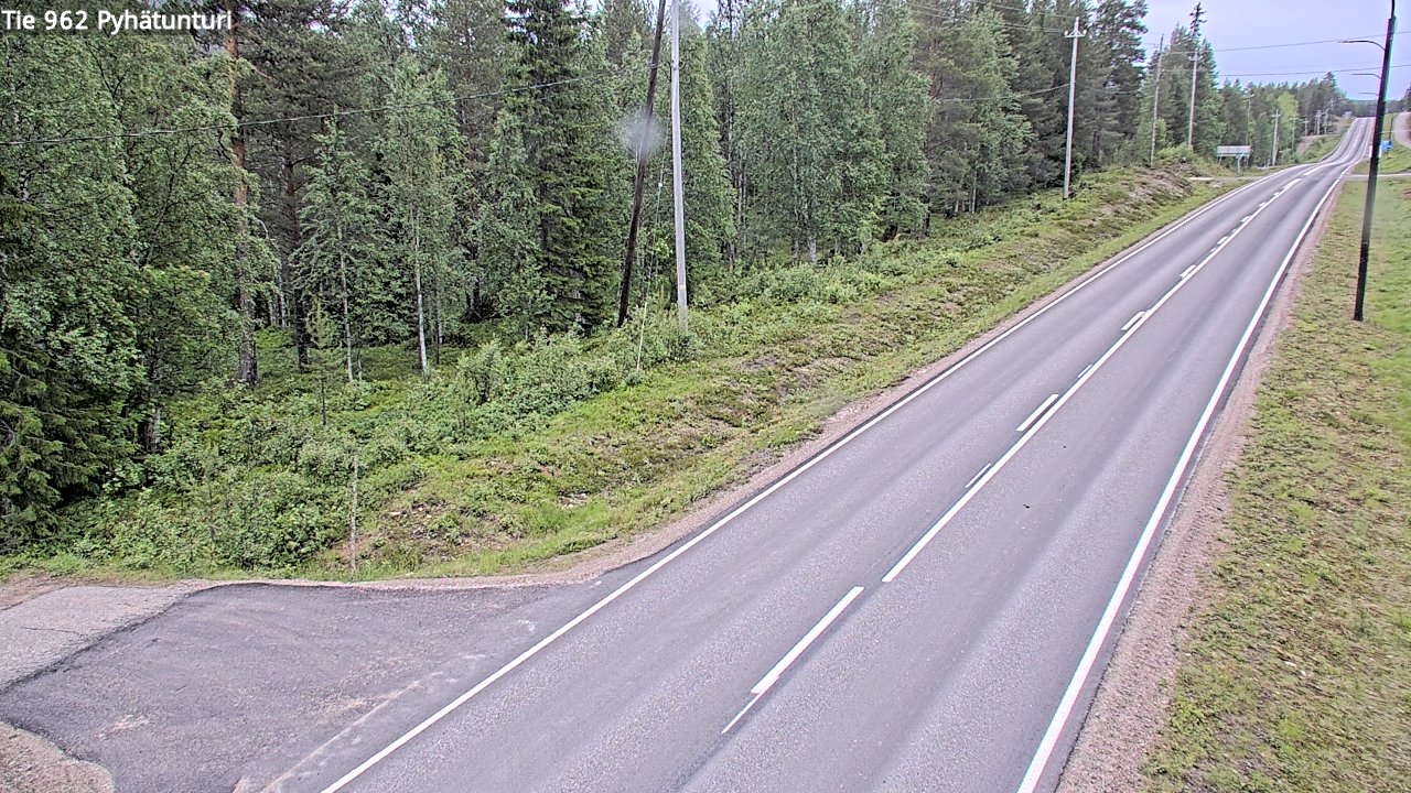 Kelikamerat Kuva Tie 962 Pelkosenniemi Pyhätunturi, Pelkosenniemi, Lappi