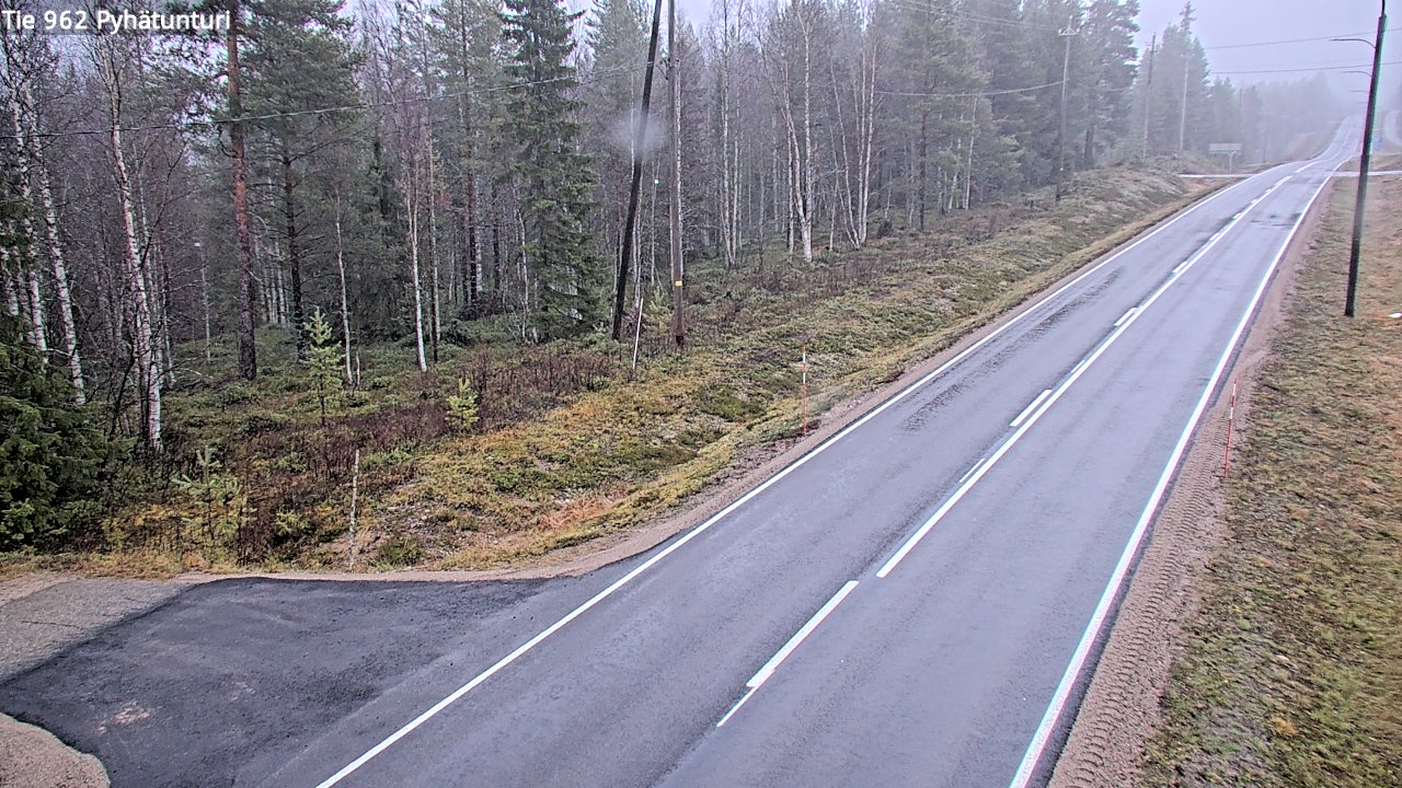 Kelikamerat Kuva Tie 962 Pelkosenniemi Pyhätunturi, Pelkosenniemi, Lappi