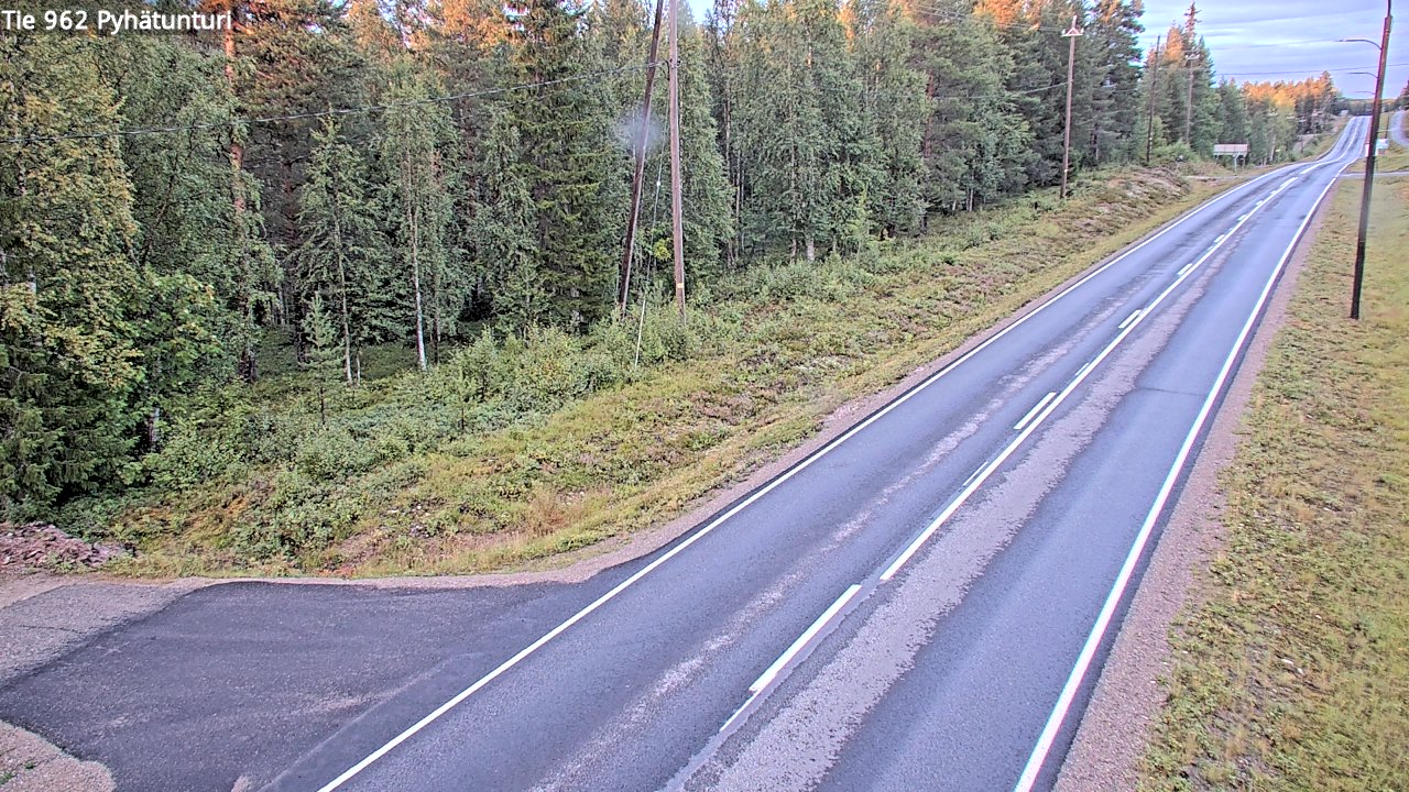 Kelikamerat Kuva Tie 962 Pelkosenniemi Pyhätunturi, Pelkosenniemi, Lappi
