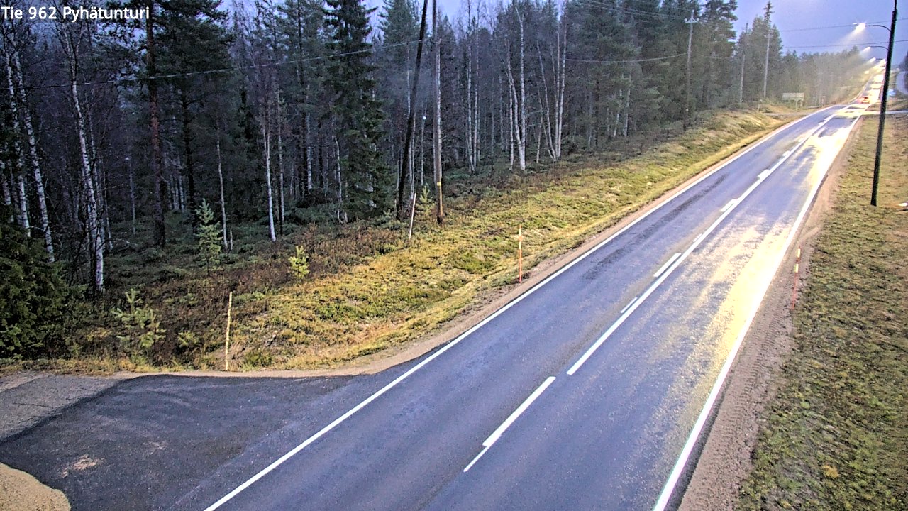 Kelikamerat Kuva Tie 962 Pelkosenniemi Pyhätunturi, Pelkosenniemi, Lappi