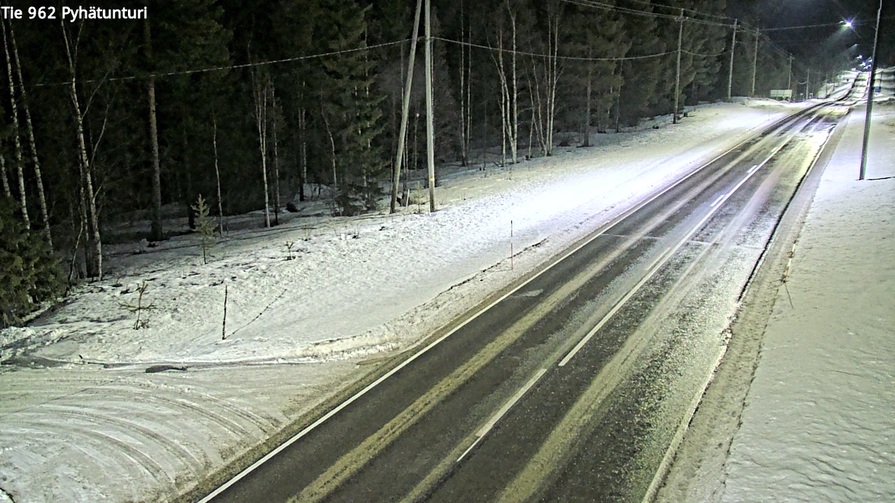 Kelikamerat Kuva Tie 962 Pelkosenniemi Pyhätunturi, Pelkosenniemi, Lappi