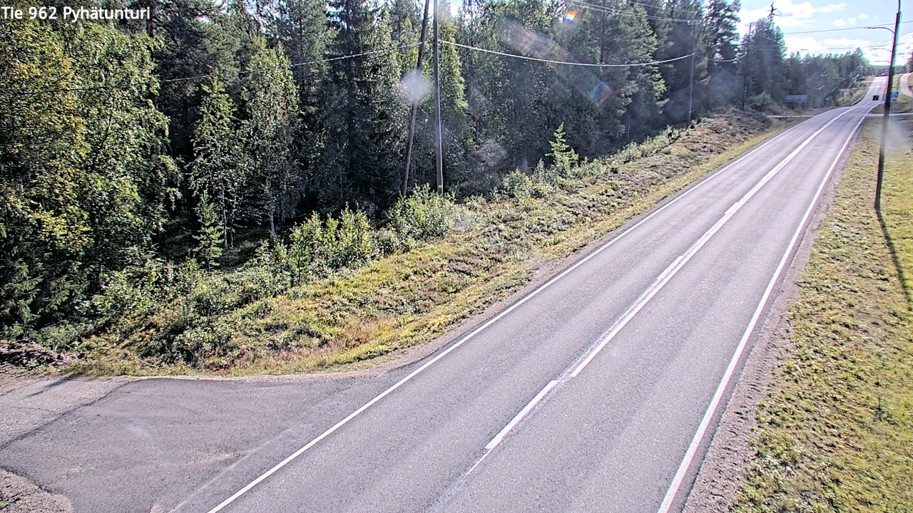 Kelikamerat Kuva Tie 962 Pelkosenniemi Pyhätunturi, Pelkosenniemi, Lappi
