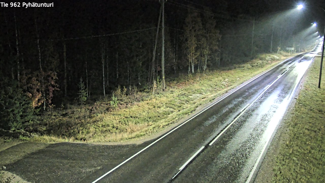 Kelikamerat Kuva Tie 962 Pelkosenniemi Pyhätunturi, Pelkosenniemi, Lappi