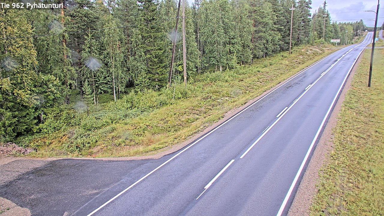 Kelikamerat Kuva Tie 962 Pelkosenniemi Pyhätunturi, Pelkosenniemi, Lappi