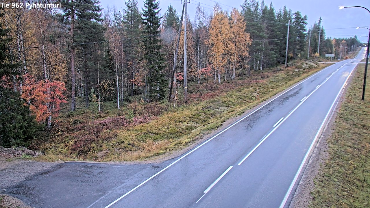 Kelikamerat Kuva Tie 962 Pelkosenniemi Pyhätunturi, Pelkosenniemi, Lappi