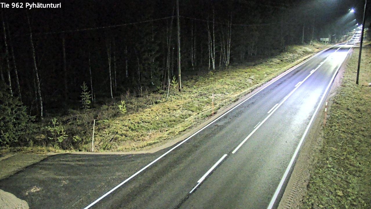 Kelikamerat Kuva Tie 962 Pelkosenniemi Pyhätunturi, Pelkosenniemi, Lappi