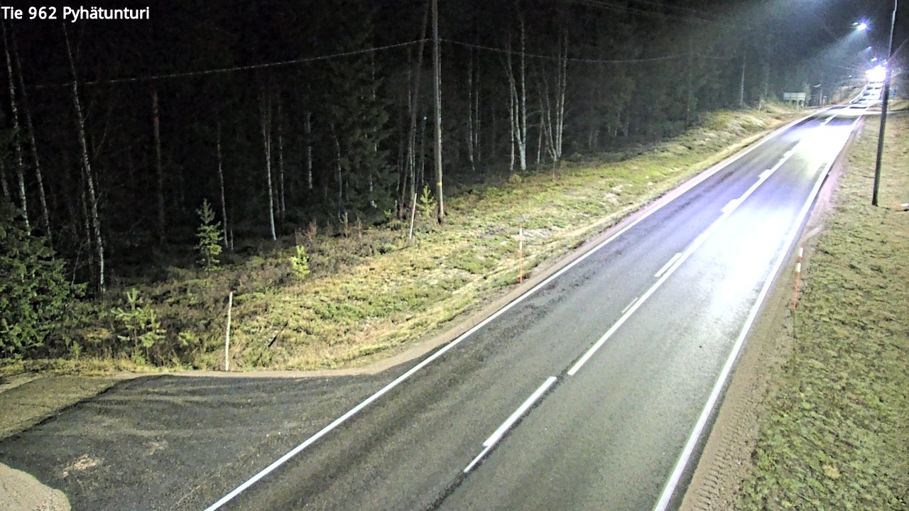 Kelikamerat Kuva Tie 962 Pelkosenniemi Pyhätunturi, Pelkosenniemi, Lappi