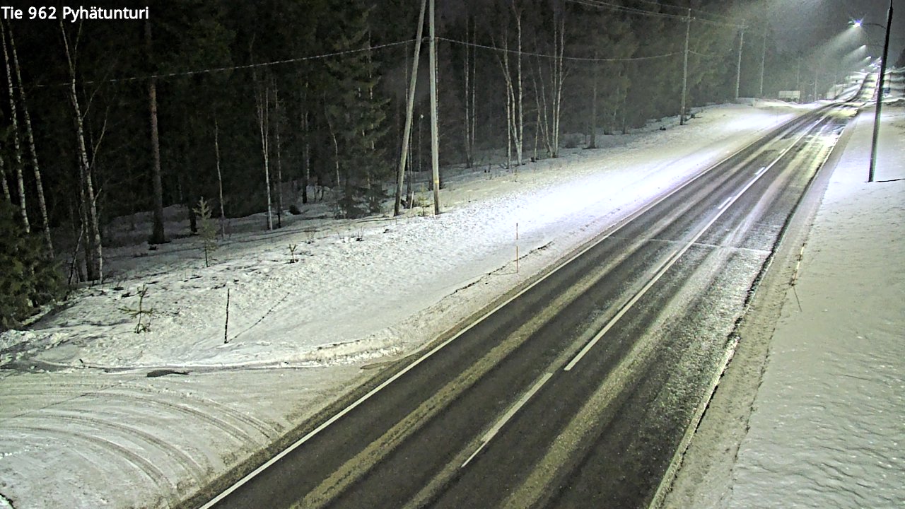 Kelikamerat Kuva Tie 962 Pelkosenniemi Pyhätunturi, Pelkosenniemi, Lappi