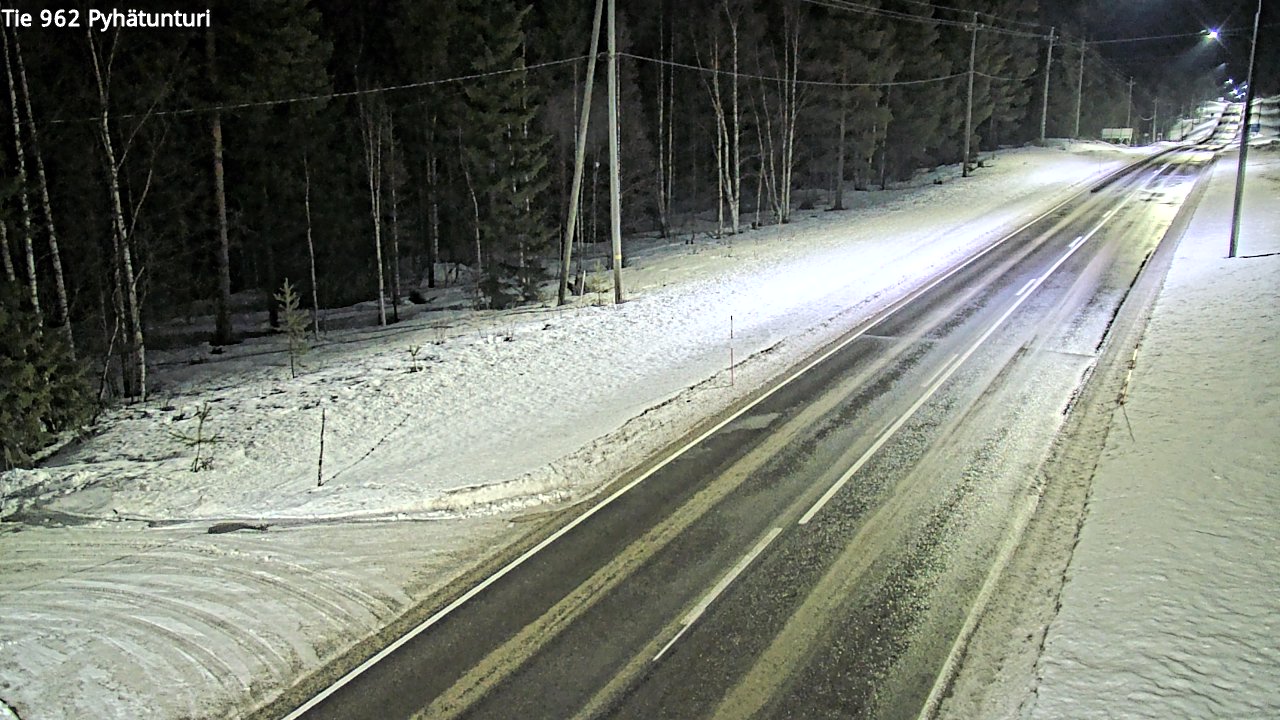Kelikamerat Kuva Tie 962 Pelkosenniemi Pyhätunturi, Pelkosenniemi, Lappi