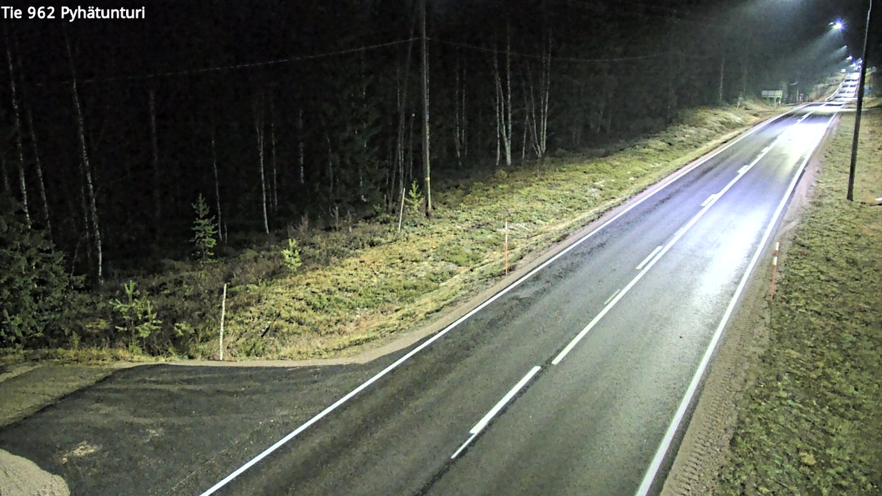 Kelikamerat Kuva Tie 962 Pelkosenniemi Pyhätunturi, Pelkosenniemi, Lappi