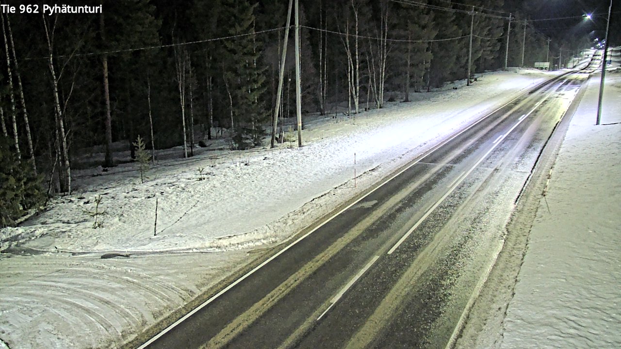 Kelikamerat Kuva Tie 962 Pelkosenniemi Pyhätunturi, Pelkosenniemi, Lappi