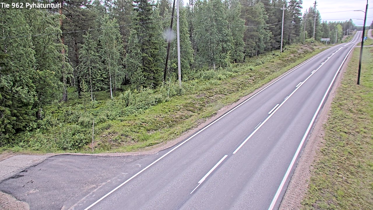 Kelikamerat Kuva Tie 962 Pelkosenniemi Pyhätunturi, Pelkosenniemi, Lappi