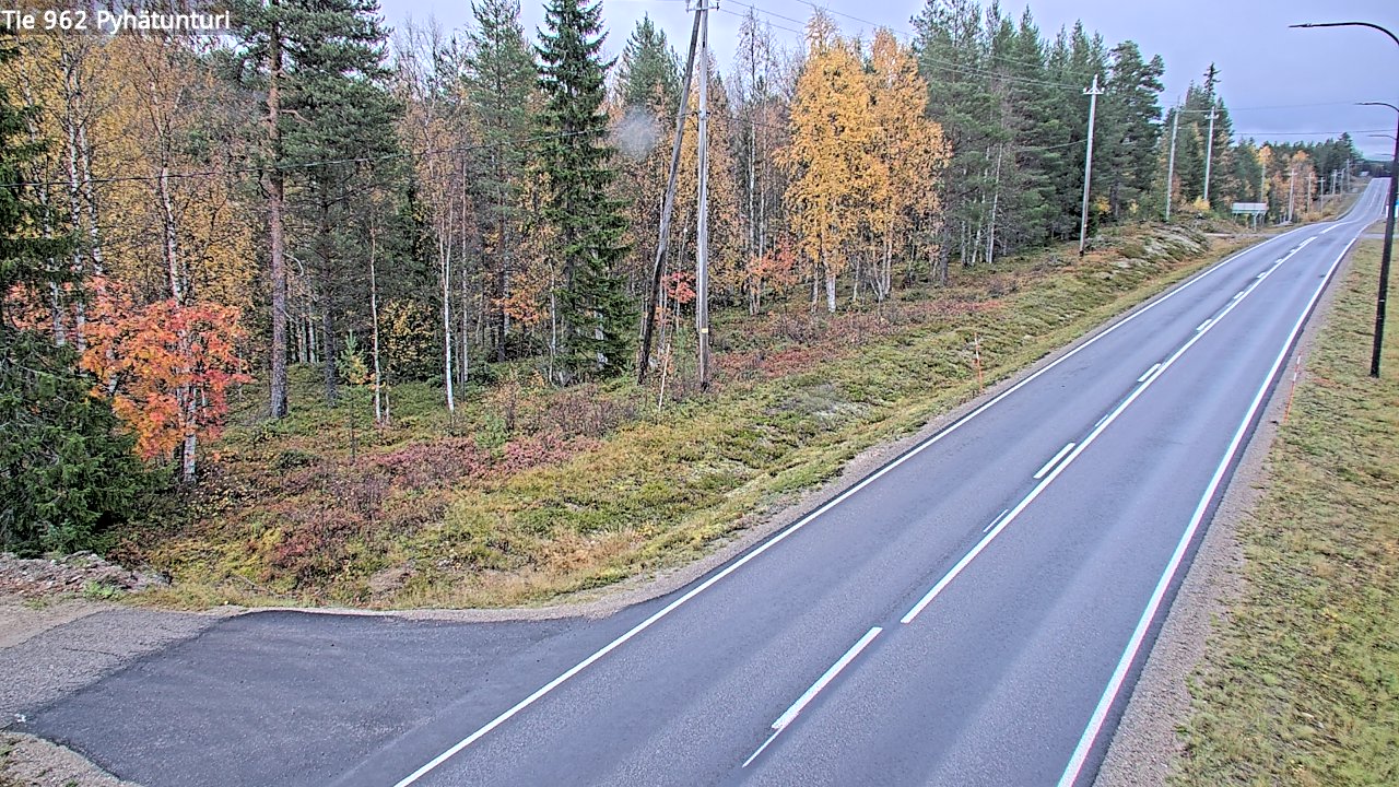 Kelikamerat Kuva Tie 962 Pelkosenniemi Pyhätunturi, Pelkosenniemi, Lappi