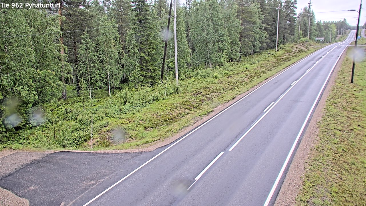 Kelikamerat Kuva Tie 962 Pelkosenniemi Pyhätunturi, Pelkosenniemi, Lappi