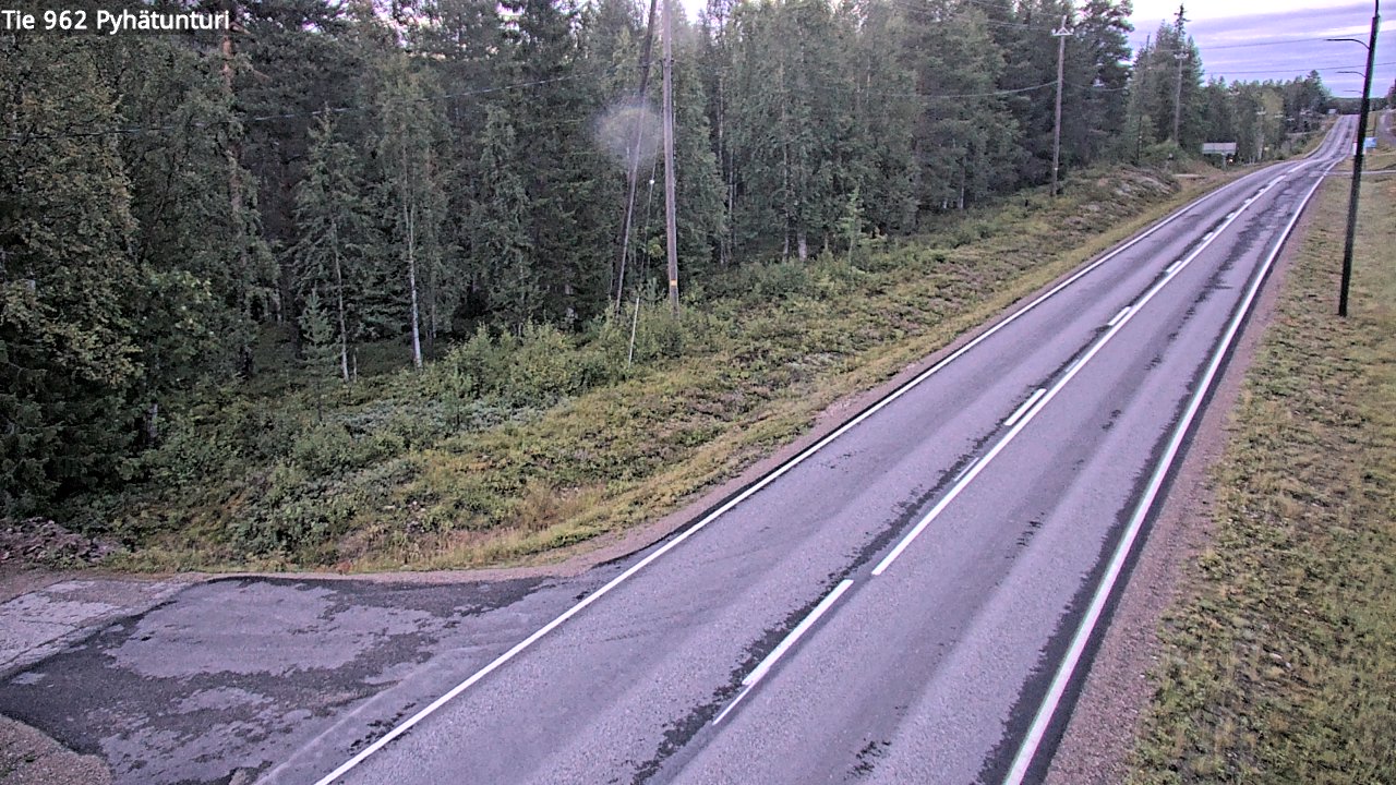 Kelikamerat Kuva Tie 962 Pelkosenniemi Pyhätunturi, Pelkosenniemi, Lappi