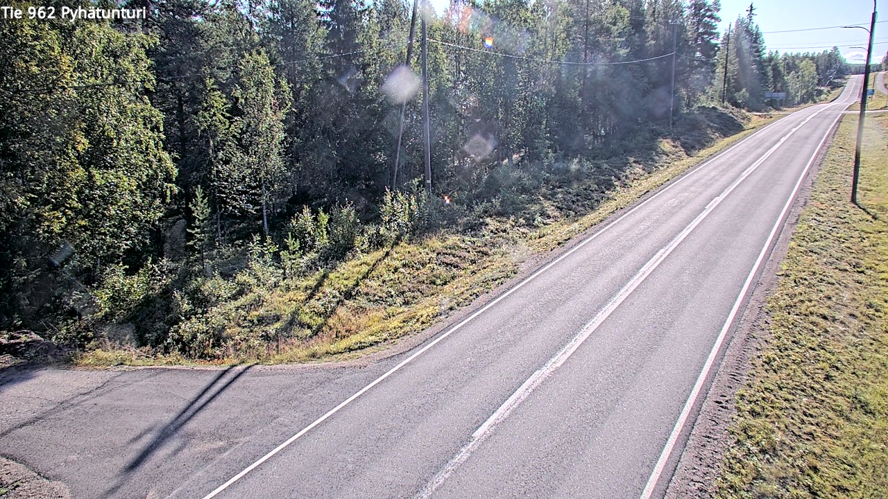 Kelikamerat Kuva Tie 962 Pelkosenniemi Pyhätunturi, Pelkosenniemi, Lappi