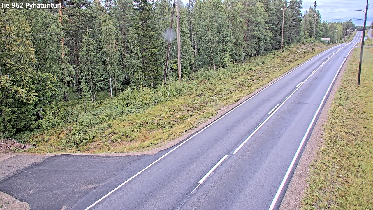 Kelikamerat Kuva Tie 962 Pelkosenniemi Pyhätunturi, Pelkosenniemi, Lappi