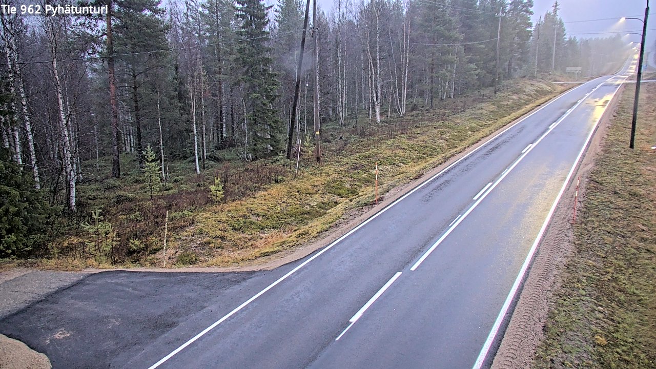 Kelikamerat Kuva Tie 962 Pelkosenniemi Pyhätunturi, Pelkosenniemi, Lappi