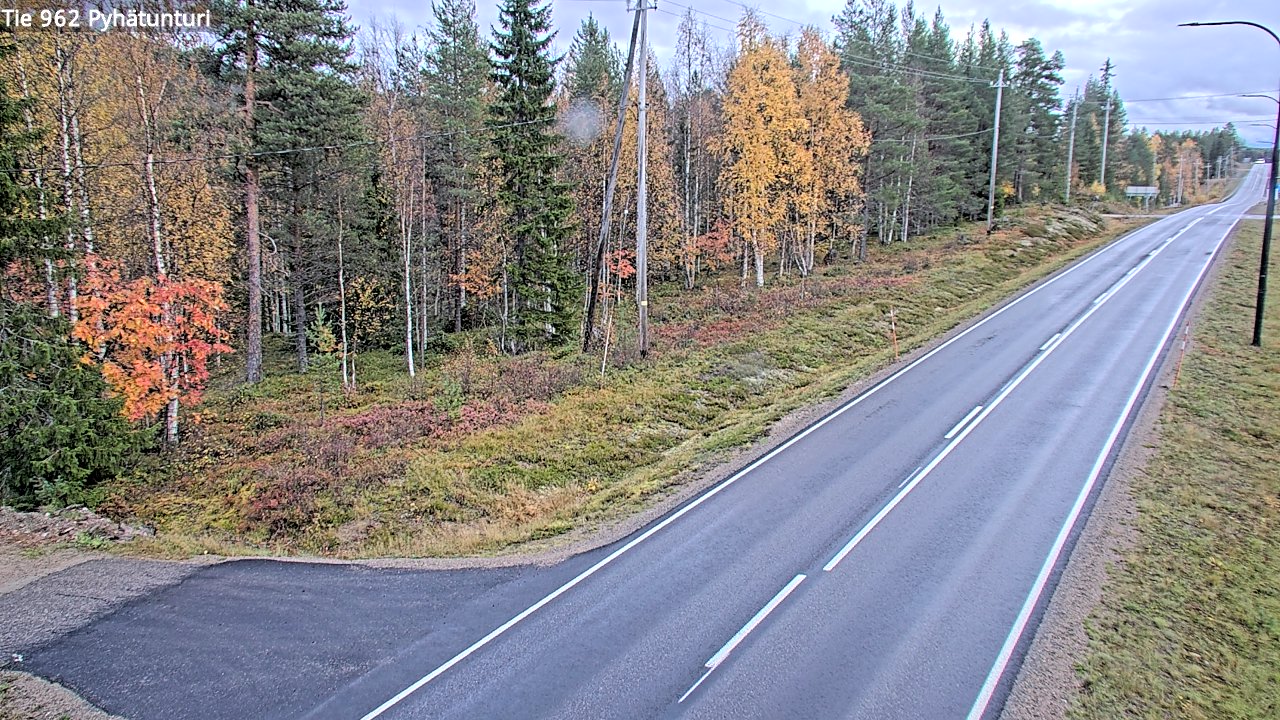 Kelikamerat Kuva Tie 962 Pelkosenniemi Pyhätunturi, Pelkosenniemi, Lappi