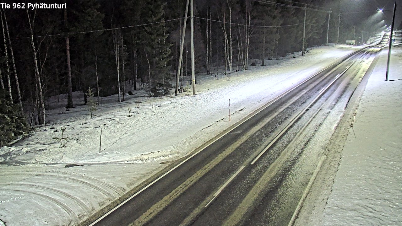 Kelikamerat Kuva Tie 962 Pelkosenniemi Pyhätunturi, Pelkosenniemi, Lappi