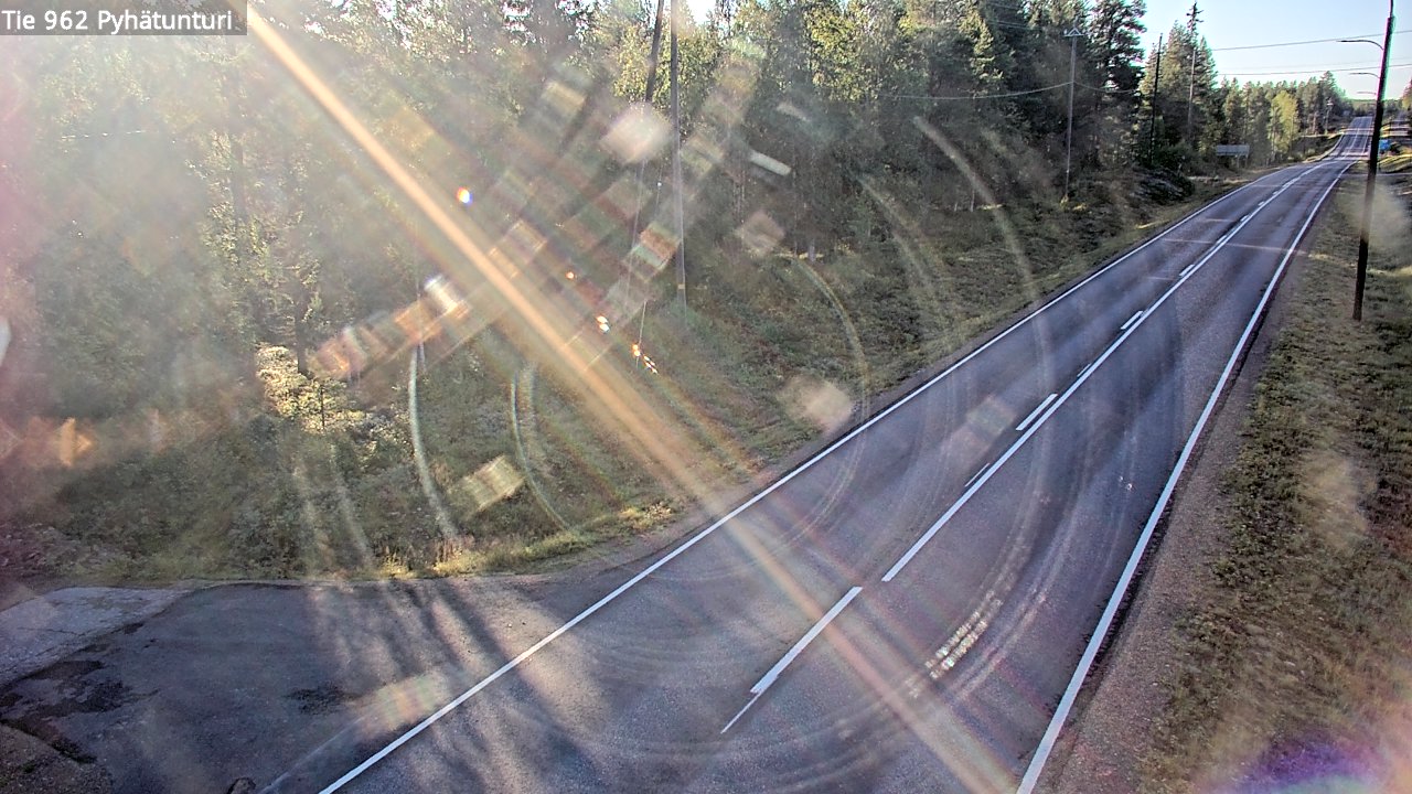 Kelikamerat Kuva Tie 962 Pelkosenniemi Pyhätunturi, Pelkosenniemi, Lappi
