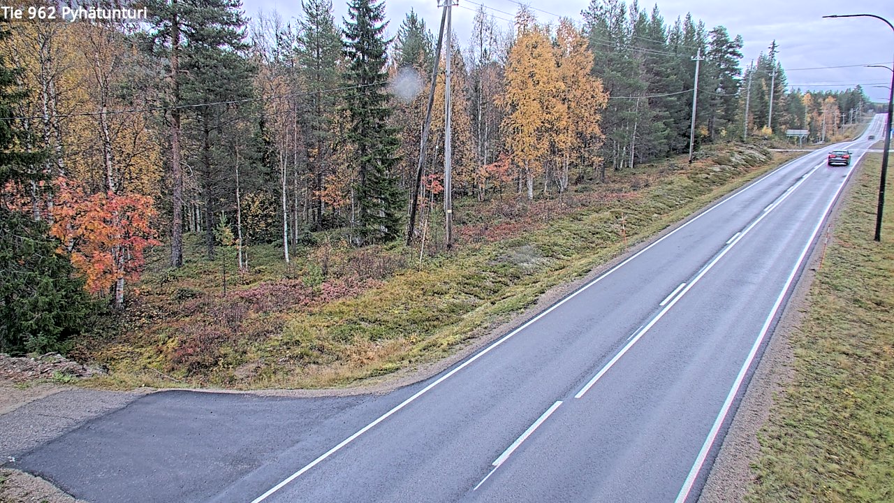 Kelikamerat Kuva Tie 962 Pelkosenniemi Pyhätunturi, Pelkosenniemi, Lappi
