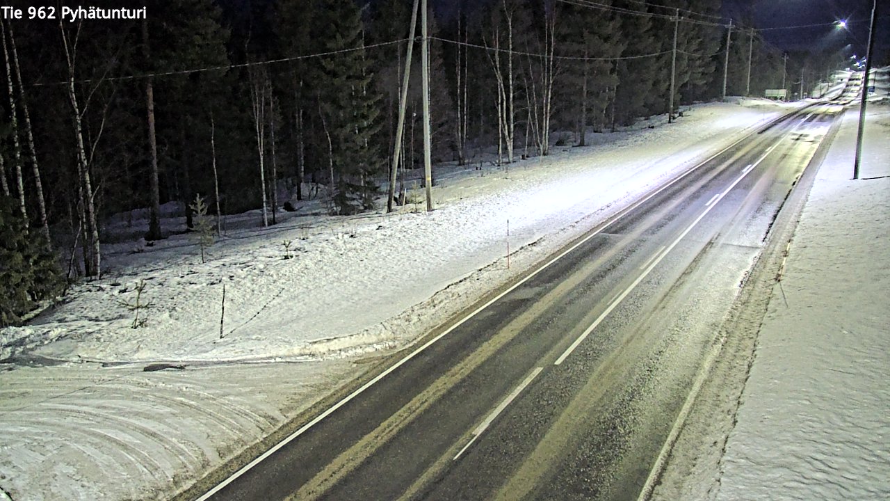 Kelikamerat Kuva Tie 962 Pelkosenniemi Pyhätunturi, Pelkosenniemi, Lappi