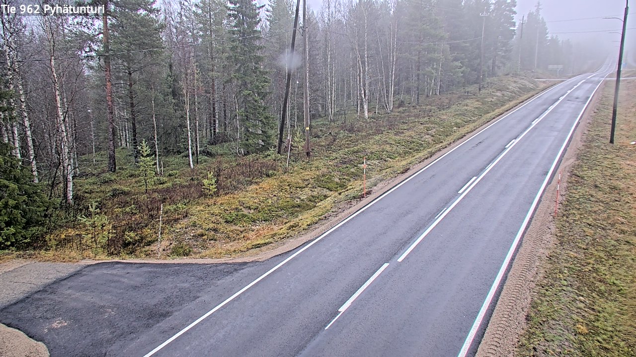 Kelikamerat Kuva Tie 962 Pelkosenniemi Pyhätunturi, Pelkosenniemi, Lappi