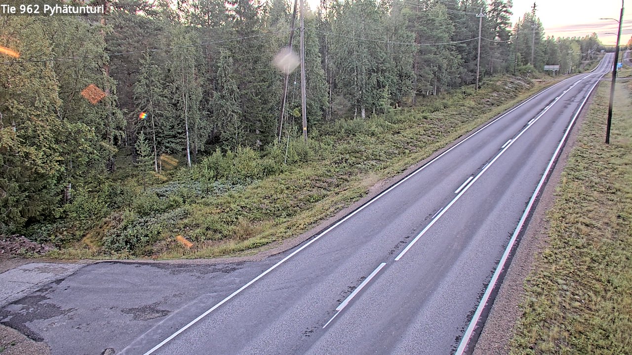 Kelikamerat Kuva Tie 962 Pelkosenniemi Pyhätunturi, Pelkosenniemi, Lappi