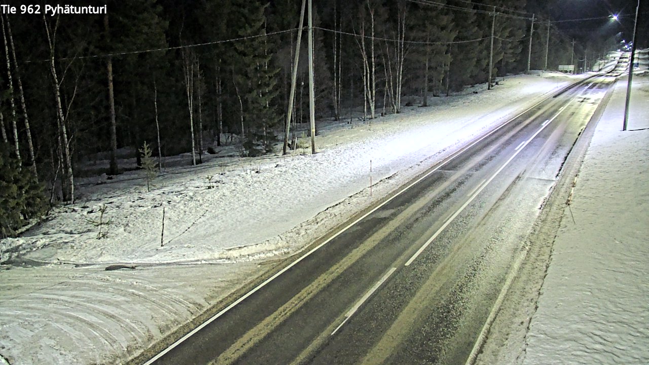 Kelikamerat Kuva Tie 962 Pelkosenniemi Pyhätunturi, Pelkosenniemi, Lappi