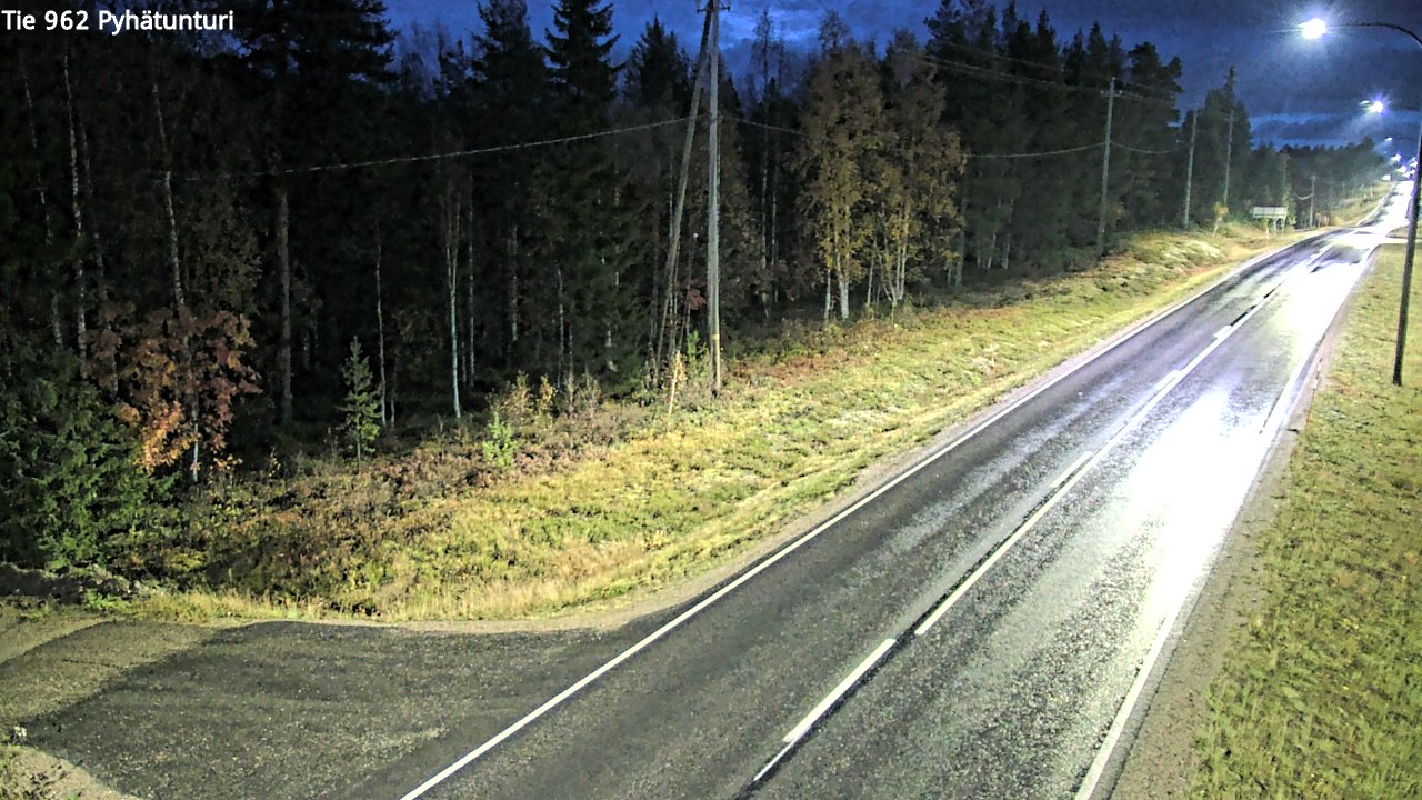 Kelikamerat Kuva Tie 962 Pelkosenniemi Pyhätunturi, Pelkosenniemi, Lappi